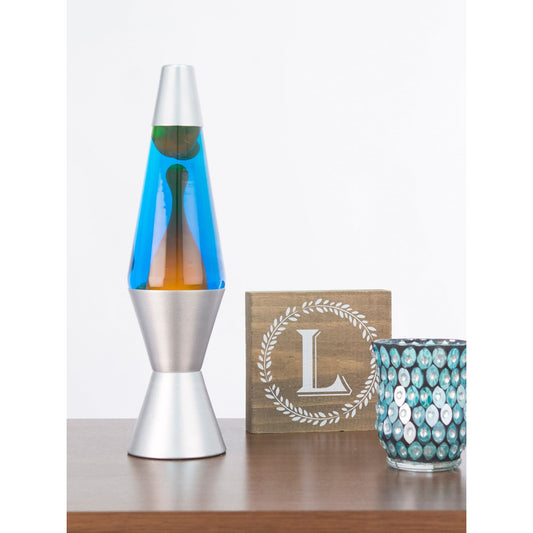 14.5” LAVA LAMP – ORANGE/BLUE/SILVER - US 6997