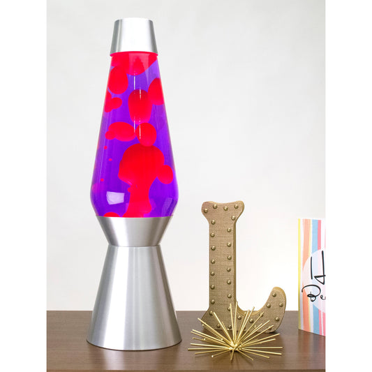 27″ LAVA LAMP GRANDE – PINK/PURPLE/SILVER - US 6959