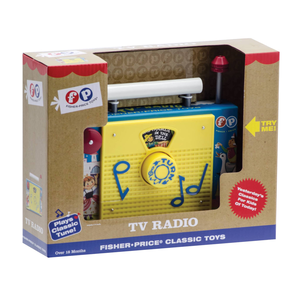 FISHER PRICE TV RADIO - US 9185