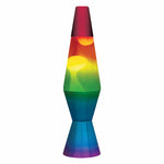 11.5″ LAVA LAMP RAINBOW – WHITE/TRICOLOR - US 9180