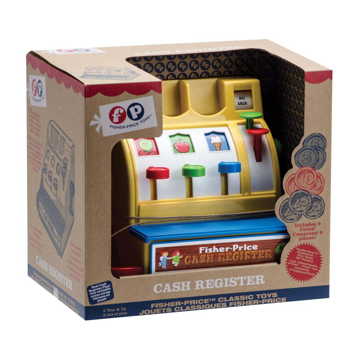 FISHER PRICE CASH REGISTER - US 8484