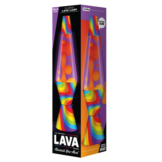 14.5″ LAVA LAMP FLOWING COLOR BANDS - US 4621