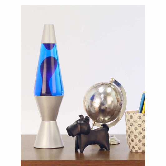 14.5″ LAVA LAMP – PURPLE/BLUE/SILVER - US 3648