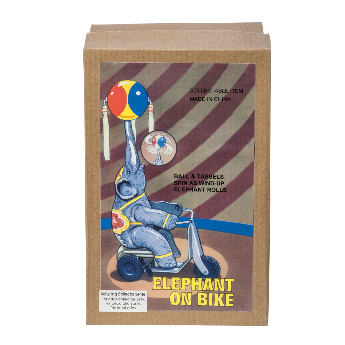 ELEPHANT ON BIKE - US 4562