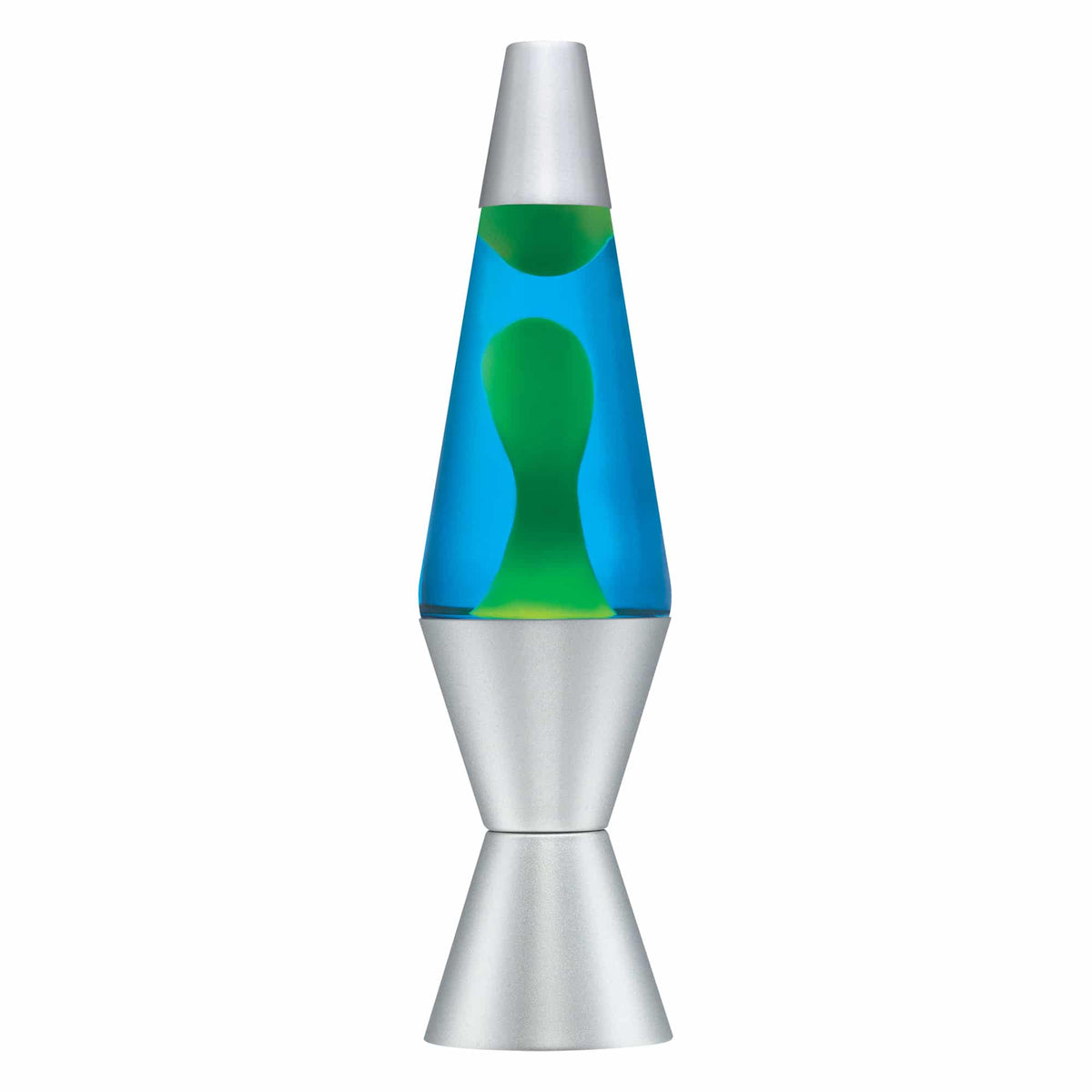 14.5” LAVA LAMP – YELLOW/BLUE/SILVER - US 5205