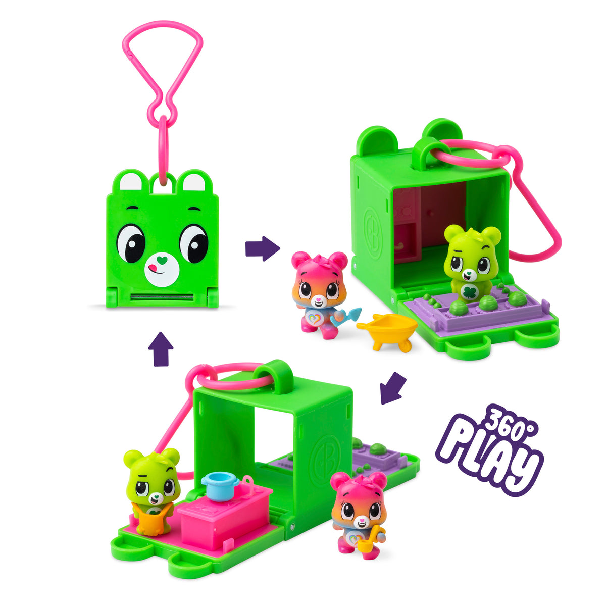 CARE BEARS – LIL’ BESTIES SURPRISE PLAY CUBBIES - US 8419