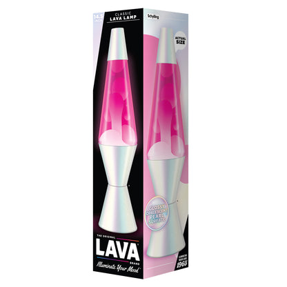 14.5″ LAVA LAMP OPALESCENT PEARL - US 9008