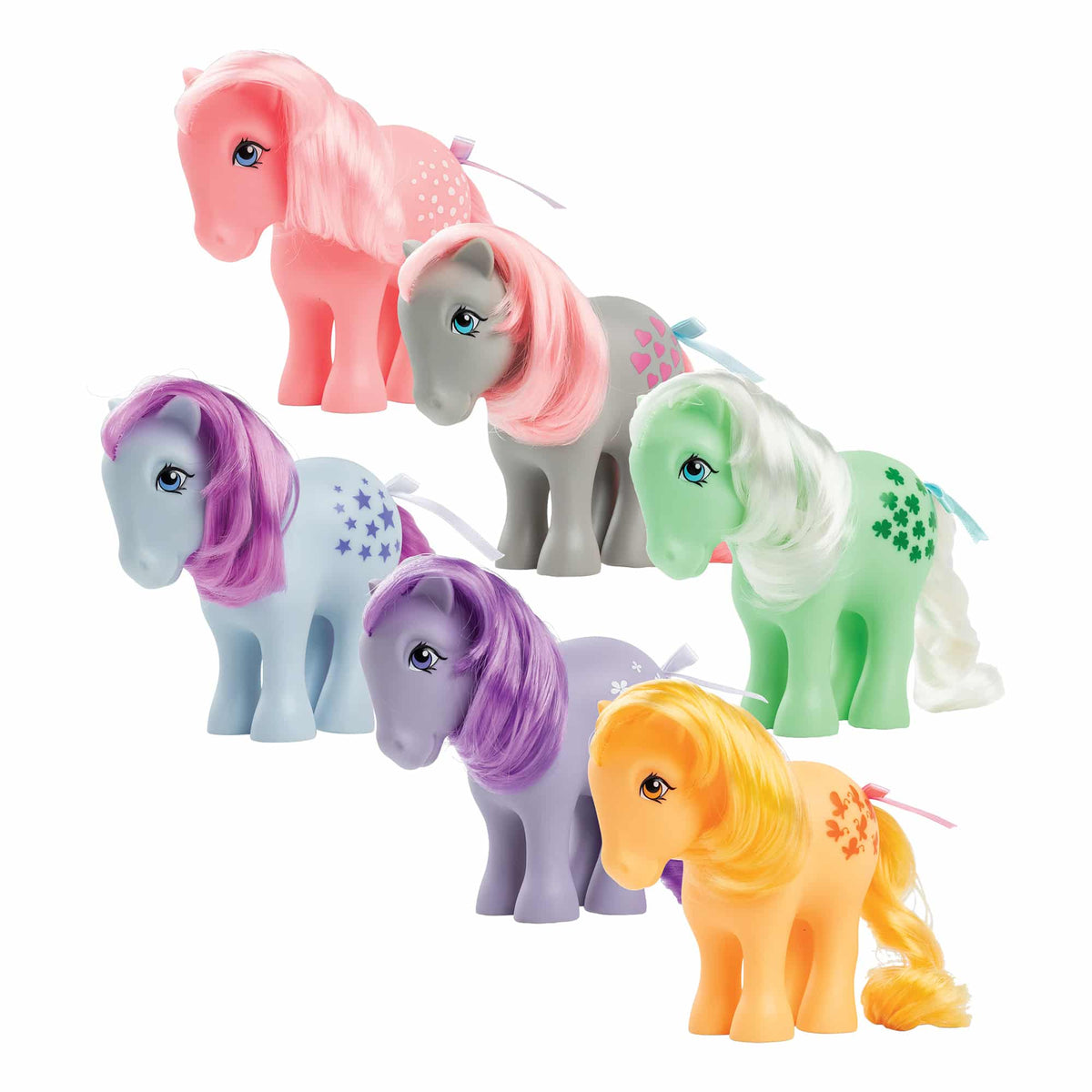 MY LITTLE PONY CLASSIC 4″ COLLECTIBLE 40TH ANNIVERSARY PONIES - US 6336