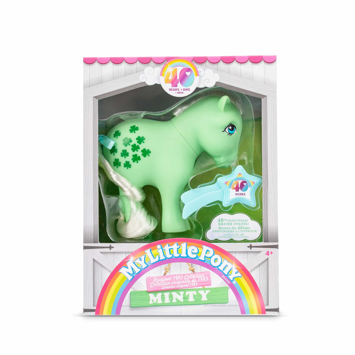 MY LITTLE PONY CLASSIC 4″ COLLECTIBLE 40TH ANNIVERSARY PONIES - US 6336
