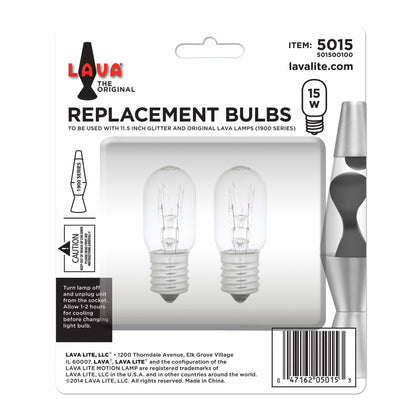 15W LAVA LAMP LIGHT BULB - US 3883