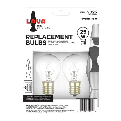 25W LAVA LAMP LIGHT BULB W/TRAY - US 7675