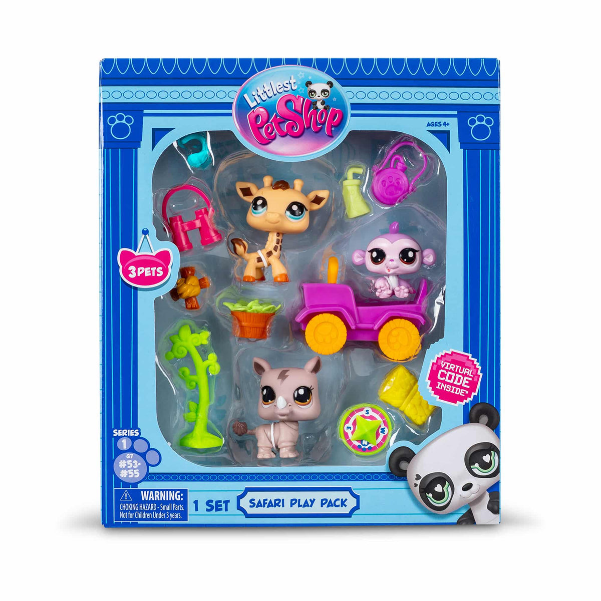 LITTLEST PET SHOP – SAFARI PLAY PACK - US 1779