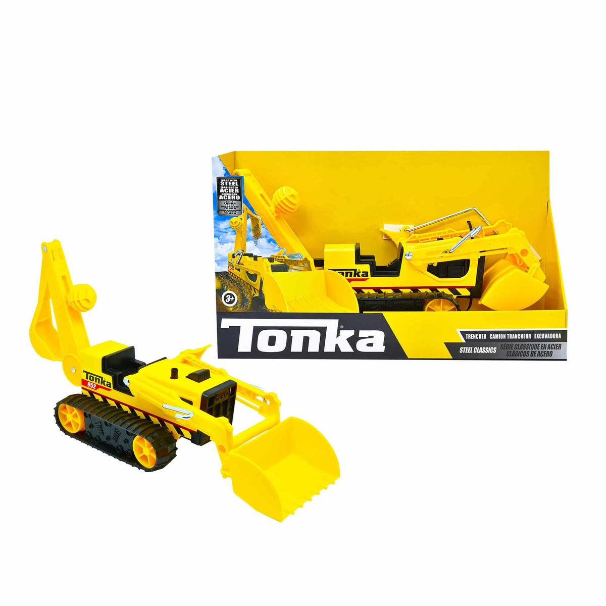 TONKA STEEL CLASSICS TRENCHER - US 0276