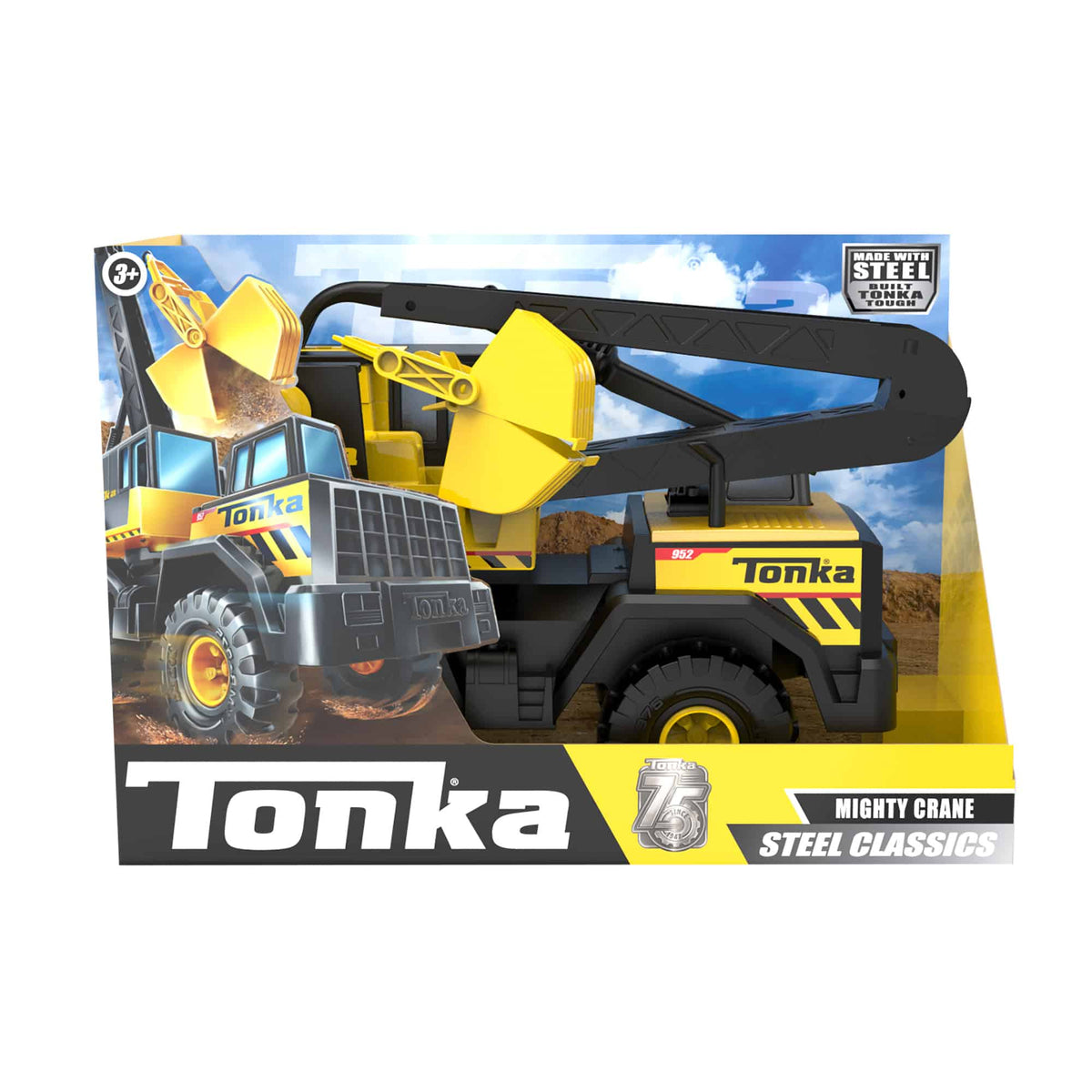 TONKA STEEL CLASSICS MIGHTY CRANE - US 3391