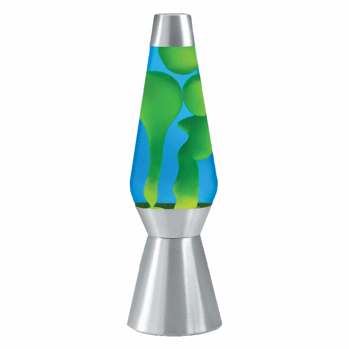 27″ LAVA LAMP GRANDE – YELLOW/BLUE/SILVER - US 0699