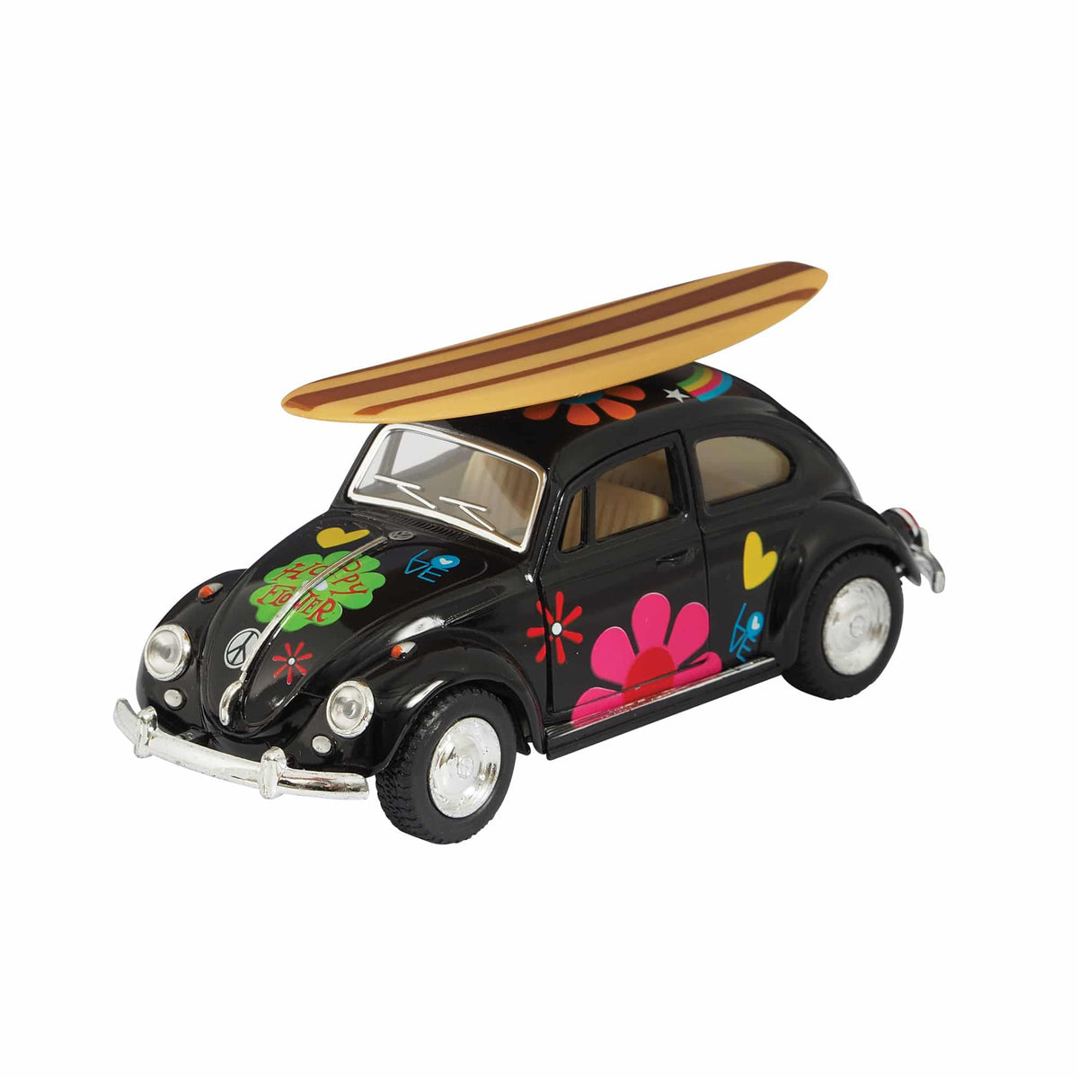 DIECAST 1967 BEETLE WITH SURFBOARD - US 5324