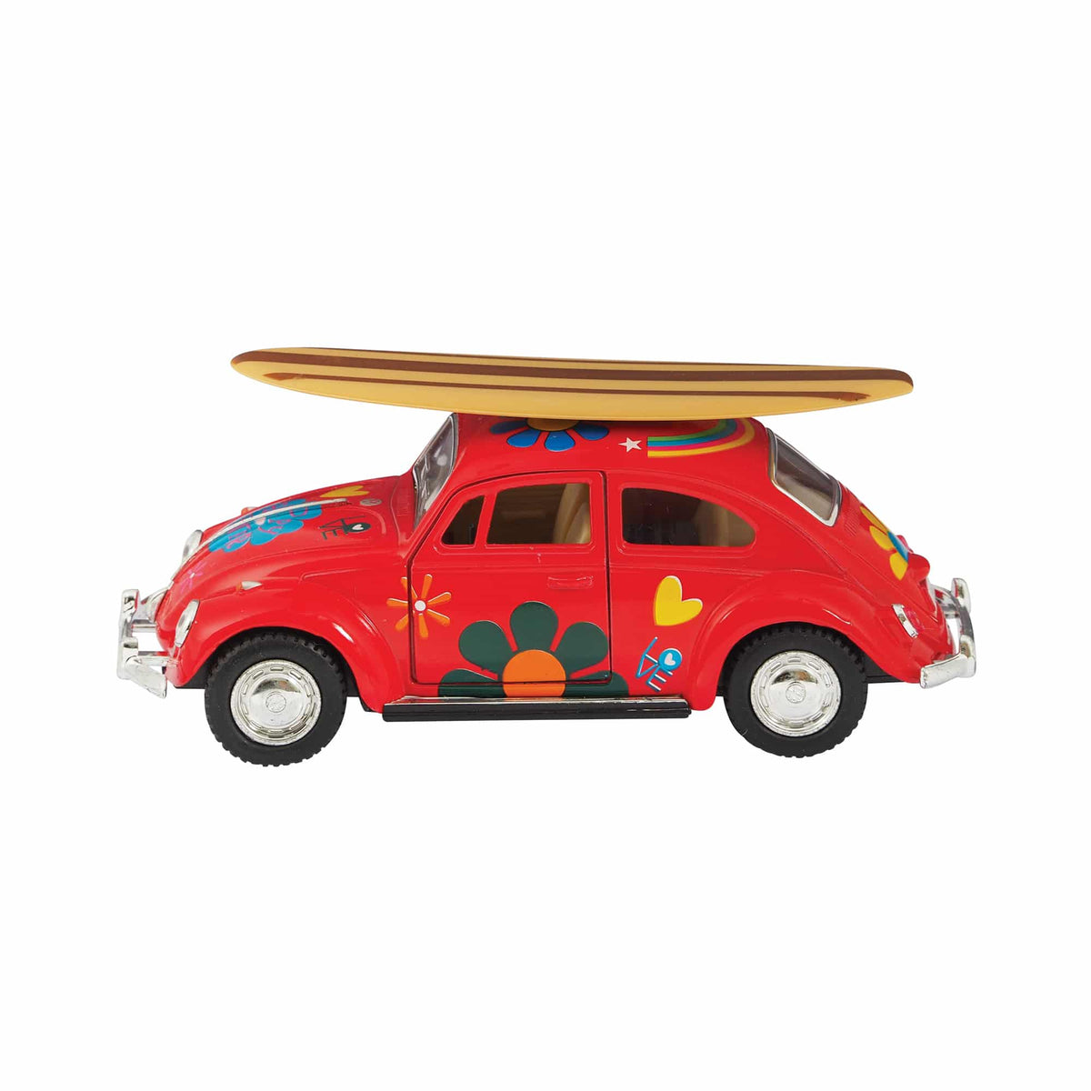 DIECAST 1967 BEETLE WITH SURFBOARD - US 5324