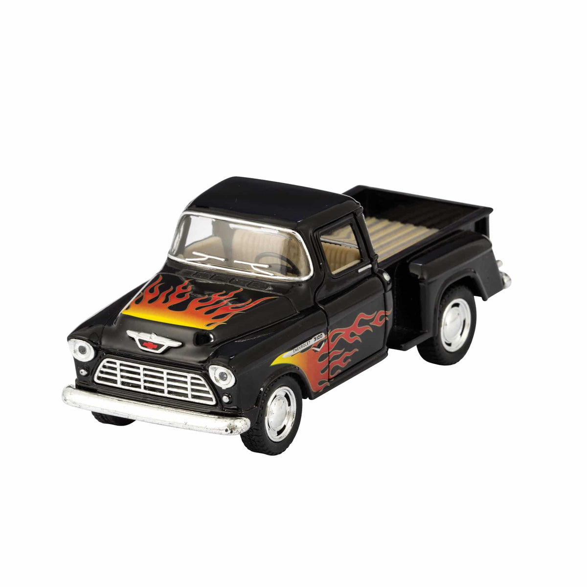 DIECAST 55′ CHEVY PICKUP FLAMES - US 0968