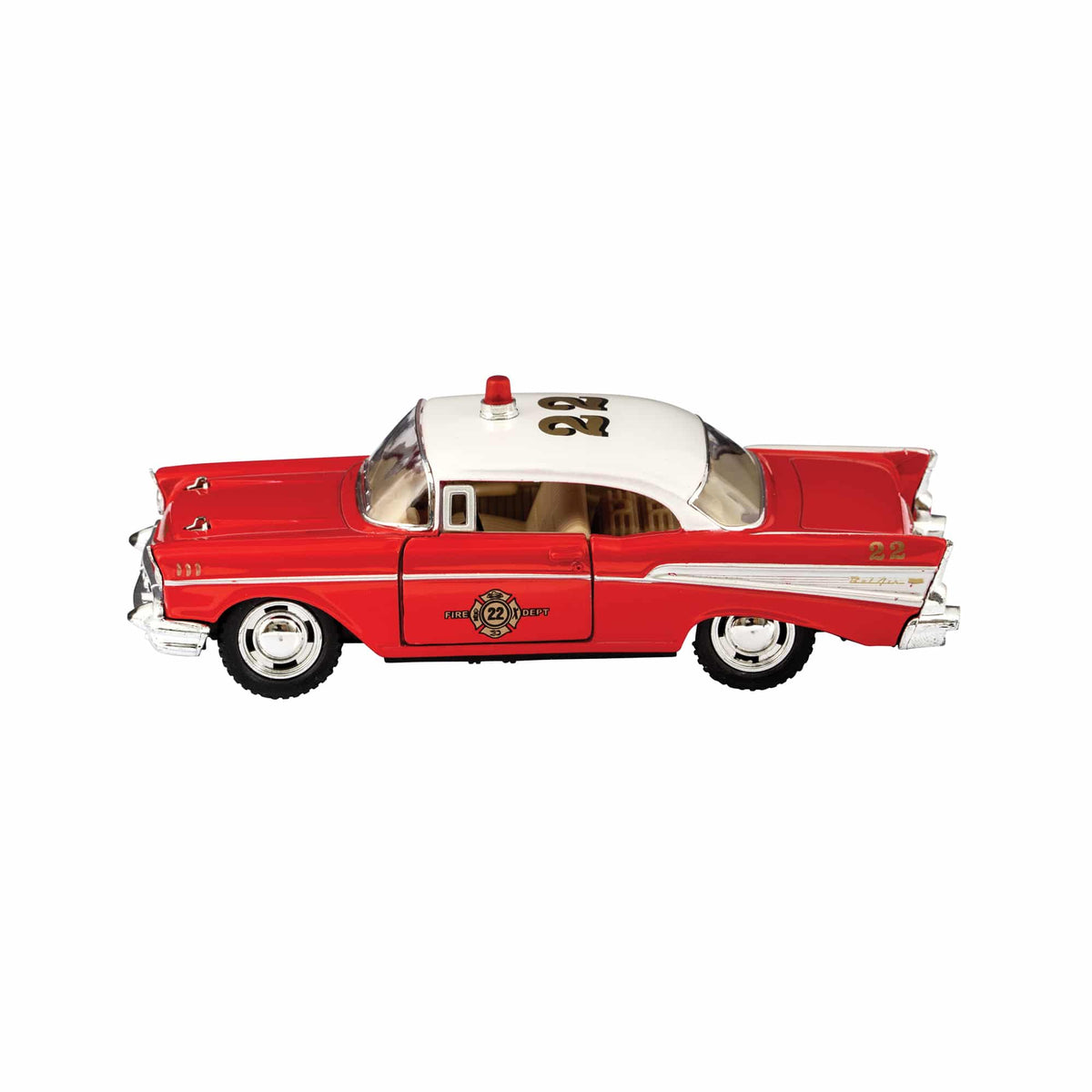 DIECAST FIRE/POLICE CHEVROLET BEL AIR - US 1215