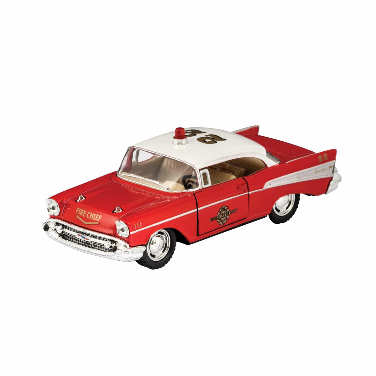 DIECAST FIRE/POLICE CHEVROLET BEL AIR - US 1215