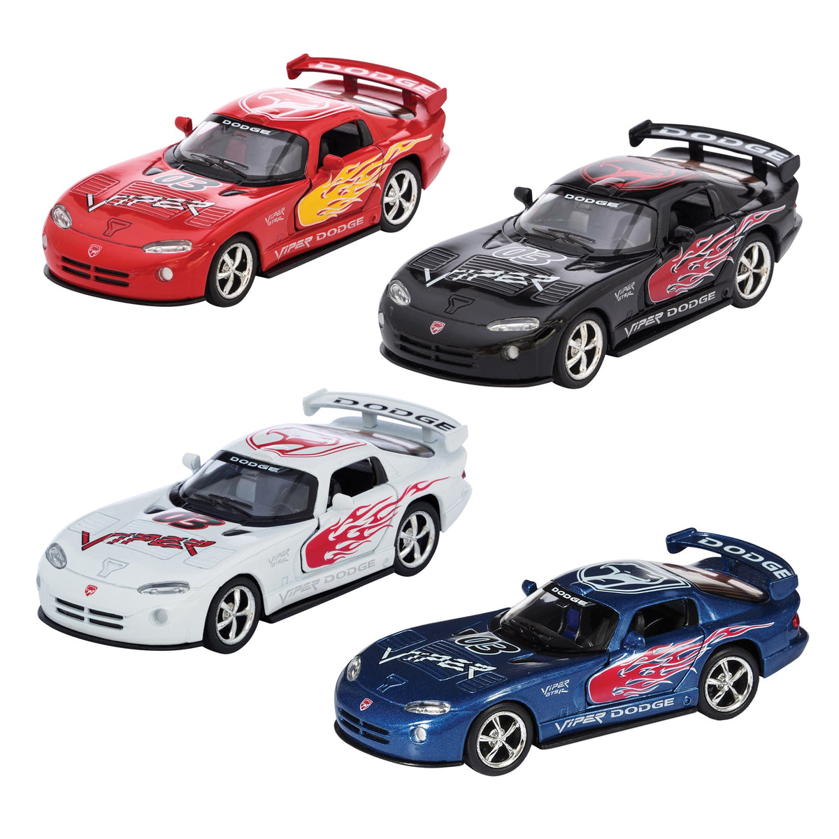 DIECAST DODGE VIPER 5″ - US 7859