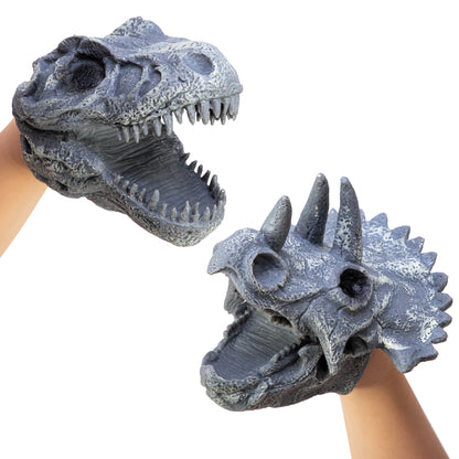 DINO SKULL HAND PUPPET - US 1135