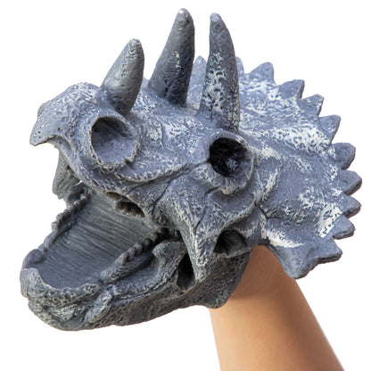 DINO SKULL HAND PUPPET - US 1135