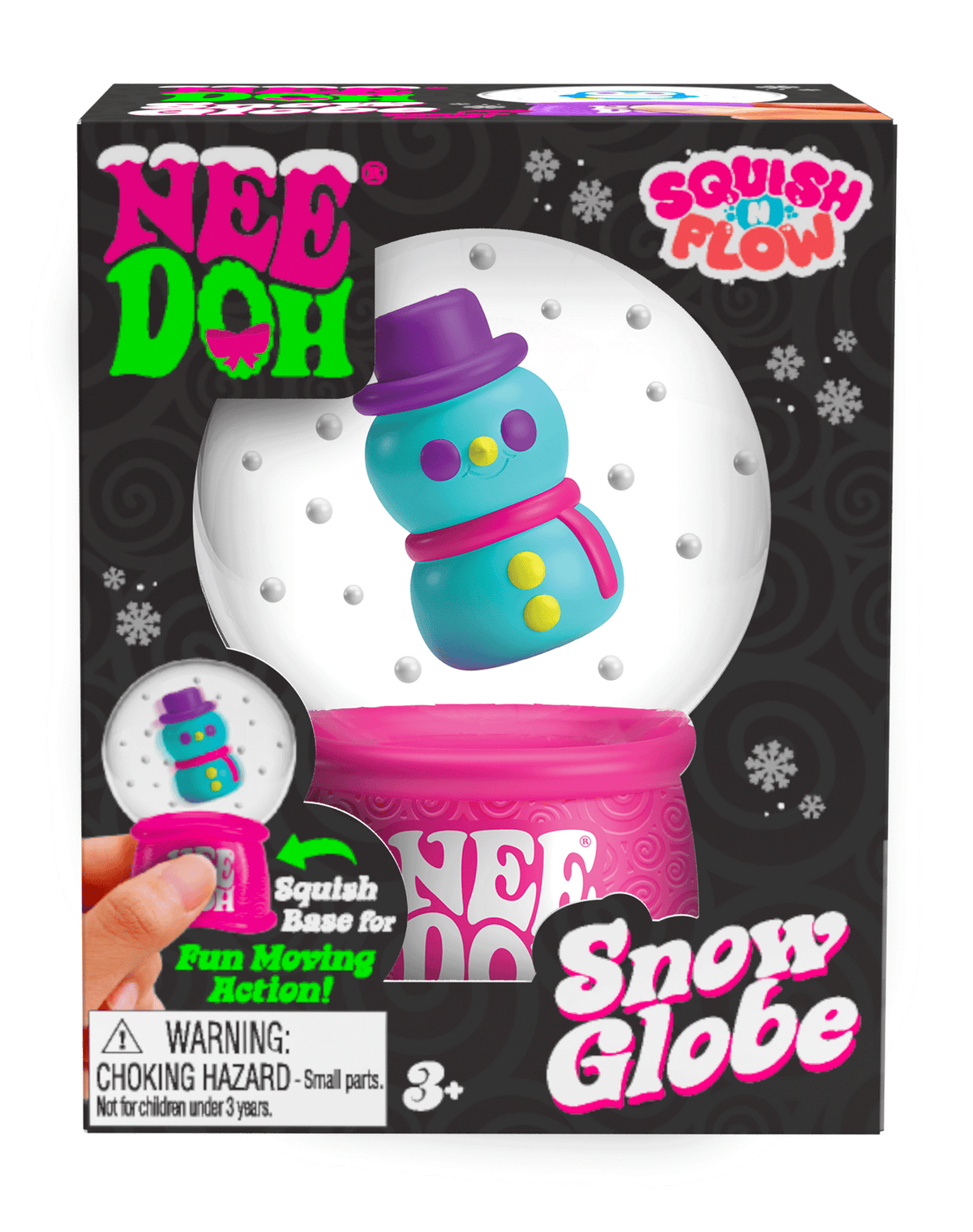 NEEDOH SQUISH N FLOW SNOW GLOBE - US 0911