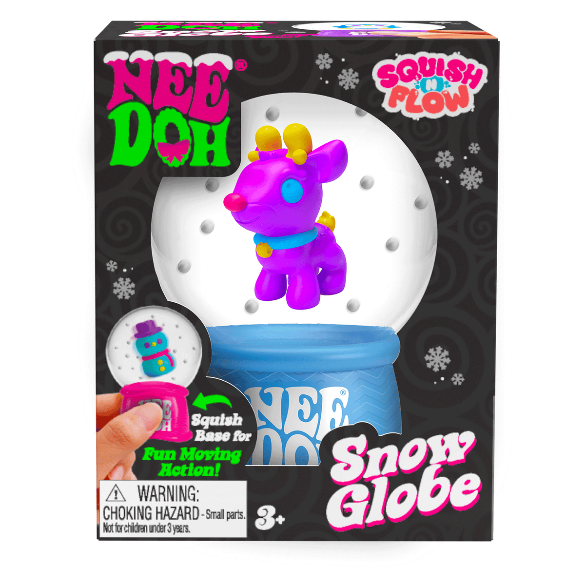 NEEDOH SQUISH N FLOW SNOW GLOBE - US 0911