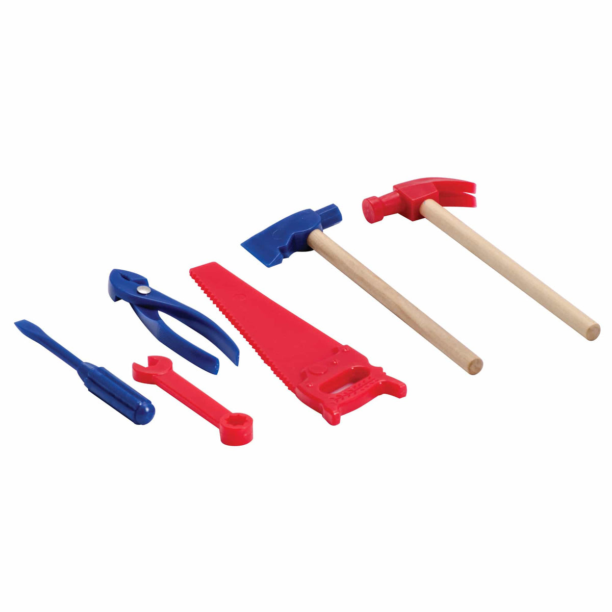 TIN TOOL BOX WITH TOOLS - US 6928