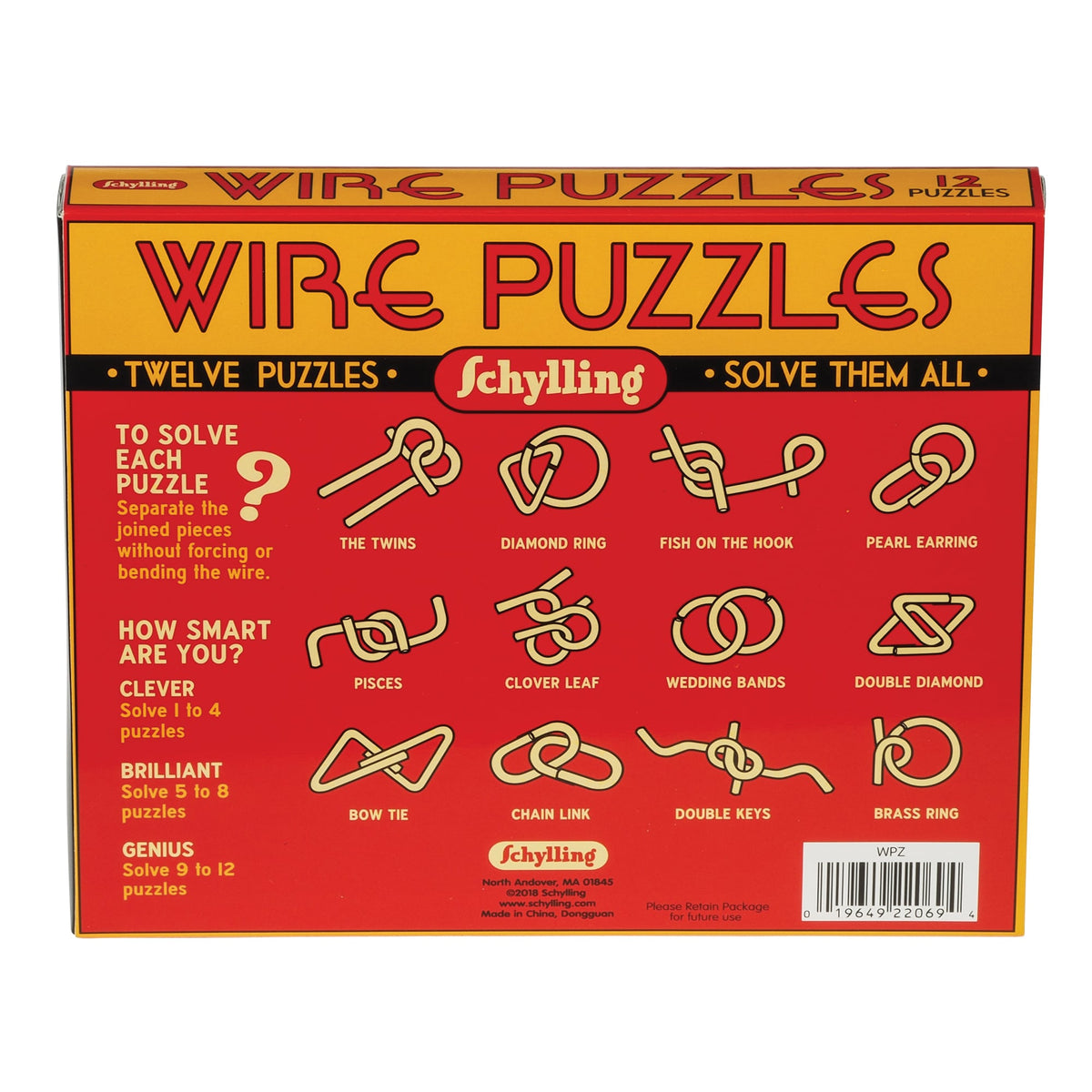 WIRE PUZZLES - US 5038